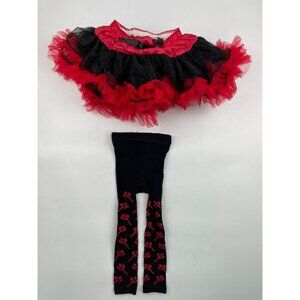 Devil Girls 4T Skirt and Tights